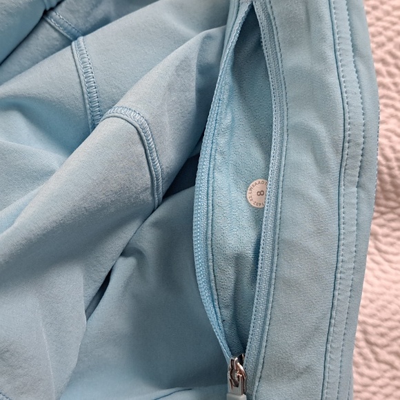 Lululemon Womens Pace Rival Blue Tiered Tennis/Athletic Skort Elastic Waist 8 - Picture 4 of 8